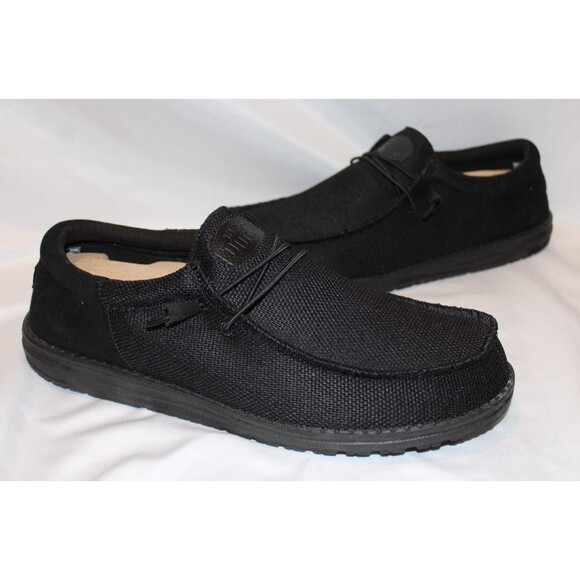 Hey Dude Men's Wally Mix Funk‎ Mono Shade Black NEW - Picture 1 of 5